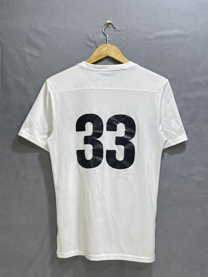 Nike Dri Fit White Sports For Men T Shirt S
