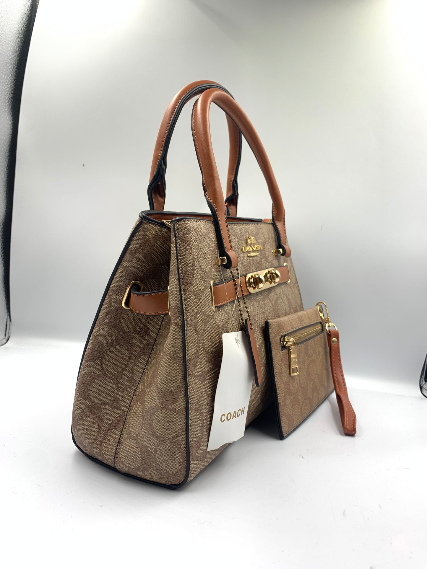 Co Brand PU Leather Stylish 2 Pcs For Woman Hand Bag