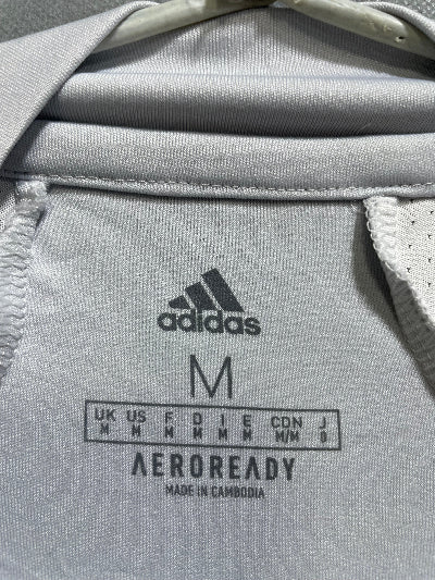 Adidas Raiders Football Gray Sports For Men T Shirt Medium