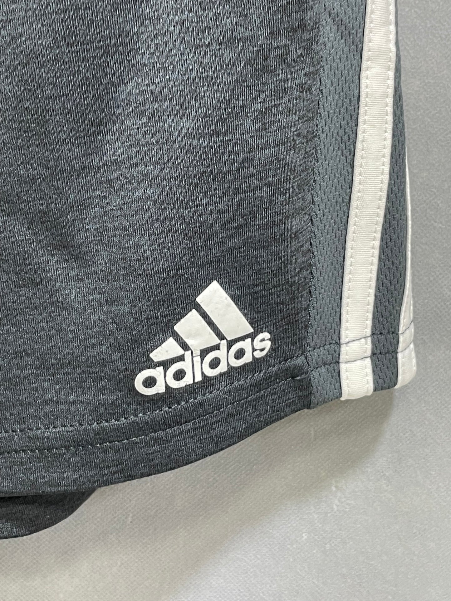 Adidas Gray Sports Short For Kids 16 Years