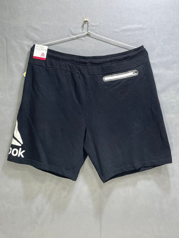 Reebok Black Sports Short For Men 3X Large