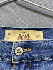 Hollister Branded Original Denim Short For Women