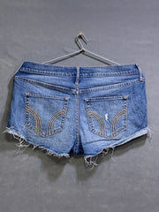 Hollister Branded Original Denim Short For Women