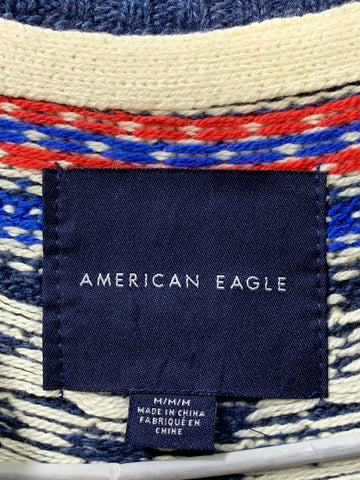 American Eagle Branded Original Blue For Winter Men Sweater