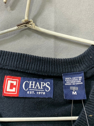 Chaps Branded Original Blue For Winter Men Sweater