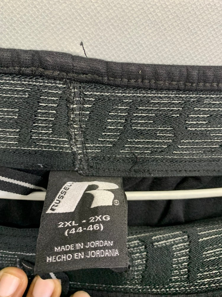 Russell Branded Jet black Original Sports Trouser For Men XXL