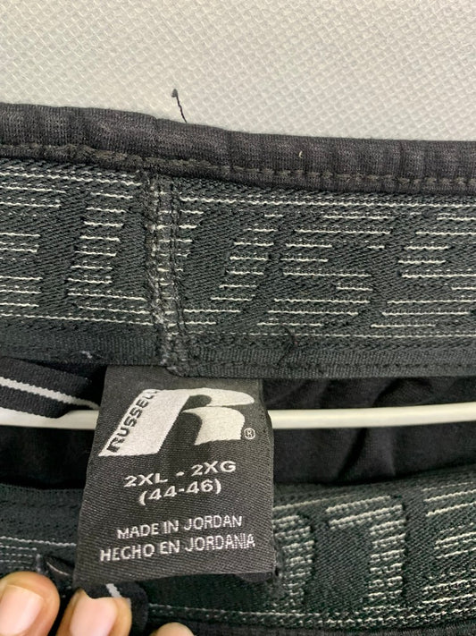 Russell Branded Jet black Original Sports Trouser For Men XXL