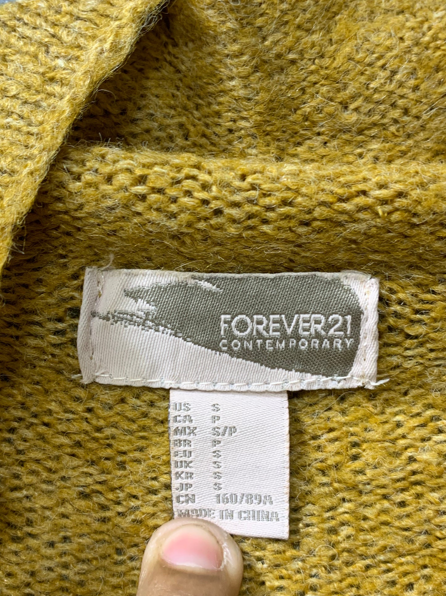 Forever 21 For Women Orange Sweater