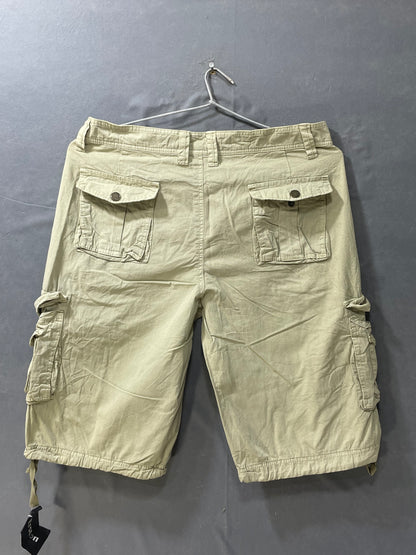 Preloved Labels Cream Cotton Short For Men L
