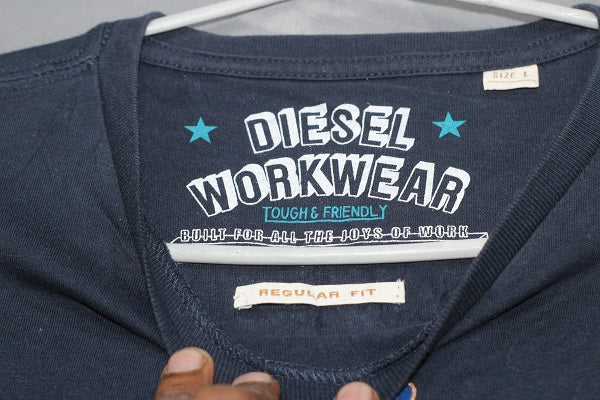 Diesel Branded Original Cotton T Shirt For Men | Preloved Labels