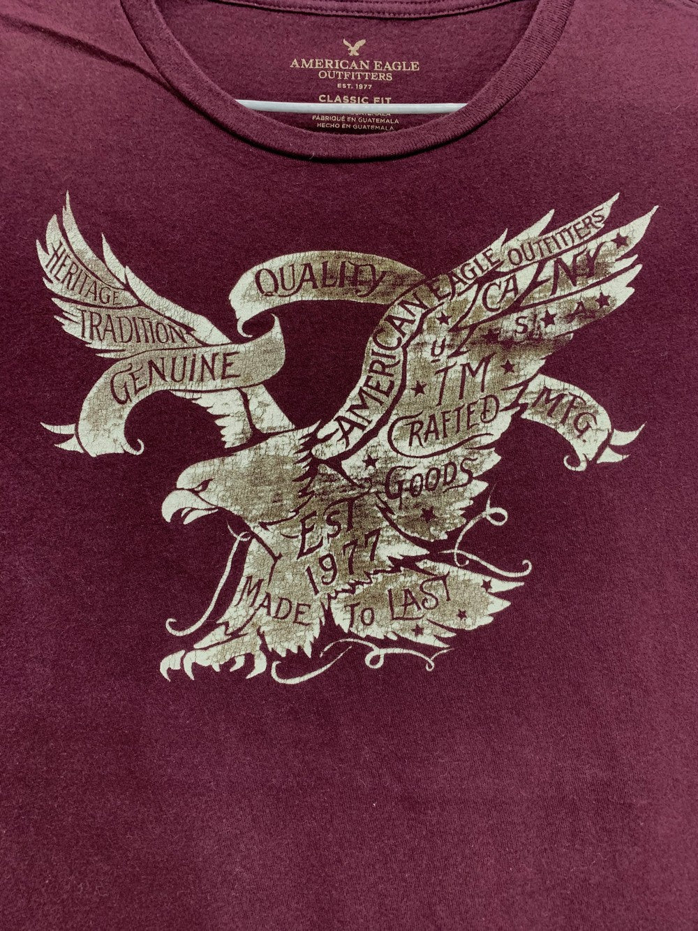 American Eagle Branded Original Cotton T Shirt For Men