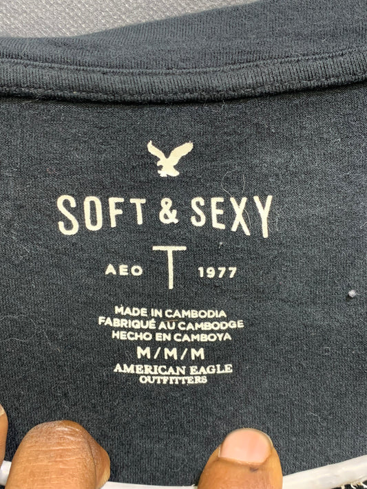 American Eagle Branded Original For Cotton Women T Shirt
