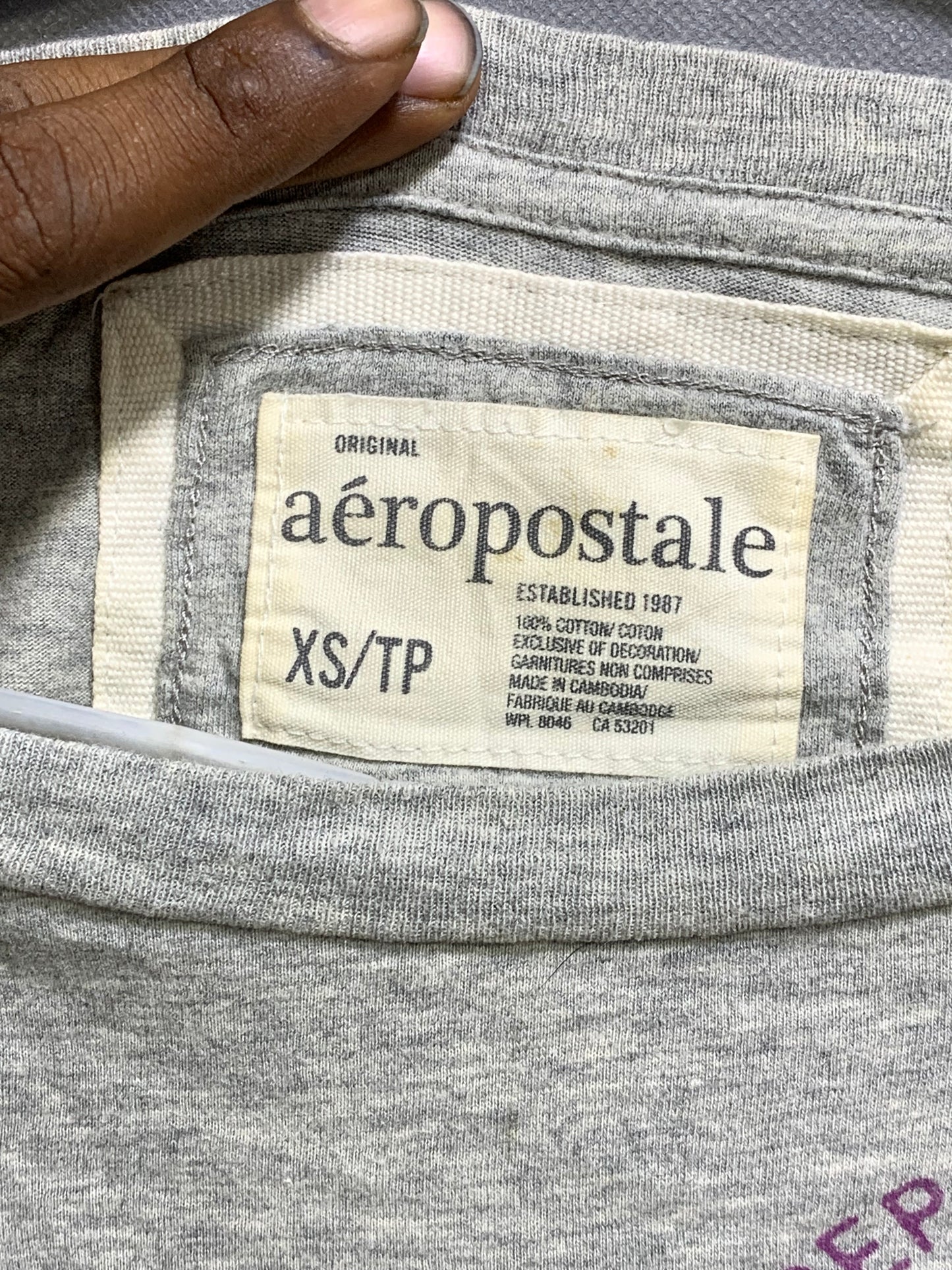 Aeropostale Branded Original For Cotton Women T Shirt