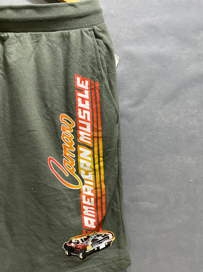 GM Green Cotton Short For Men L