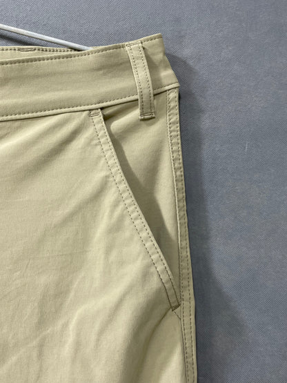 Eddie Bauer Khaki Polyester Dress Pant For Men XL