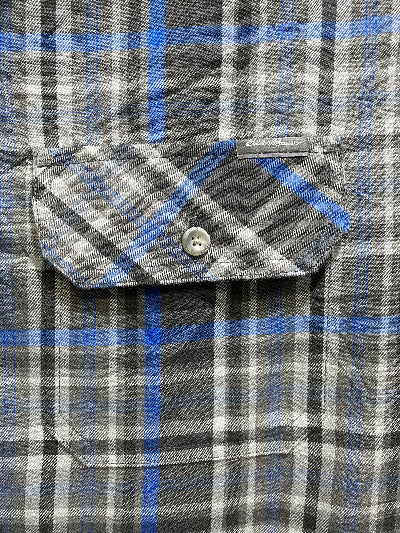 Eddie Bauer Gray Falalen Winter Shirt For Men XX Large