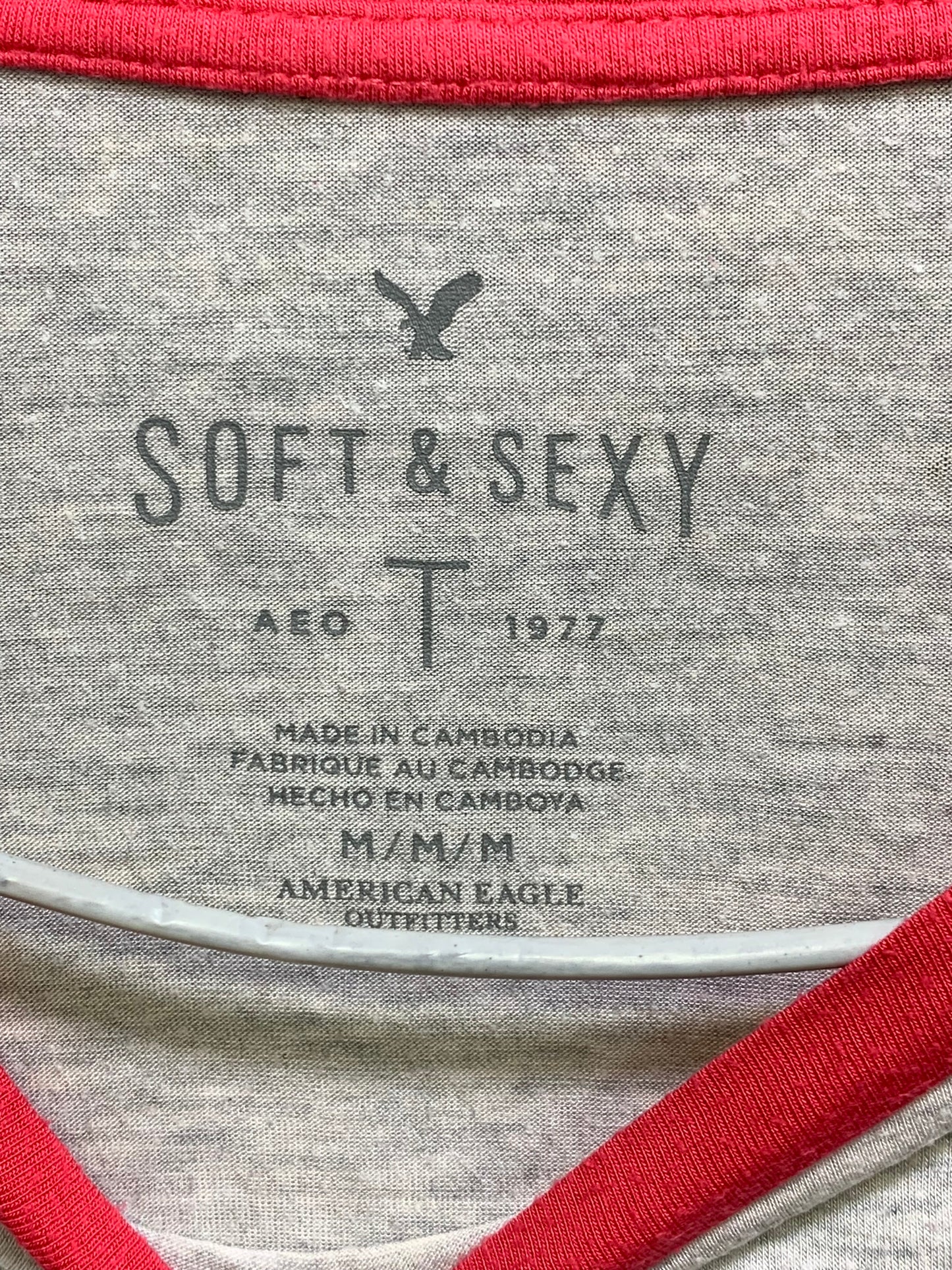 American Eagle Branded Original For Cotton Women T Shirt