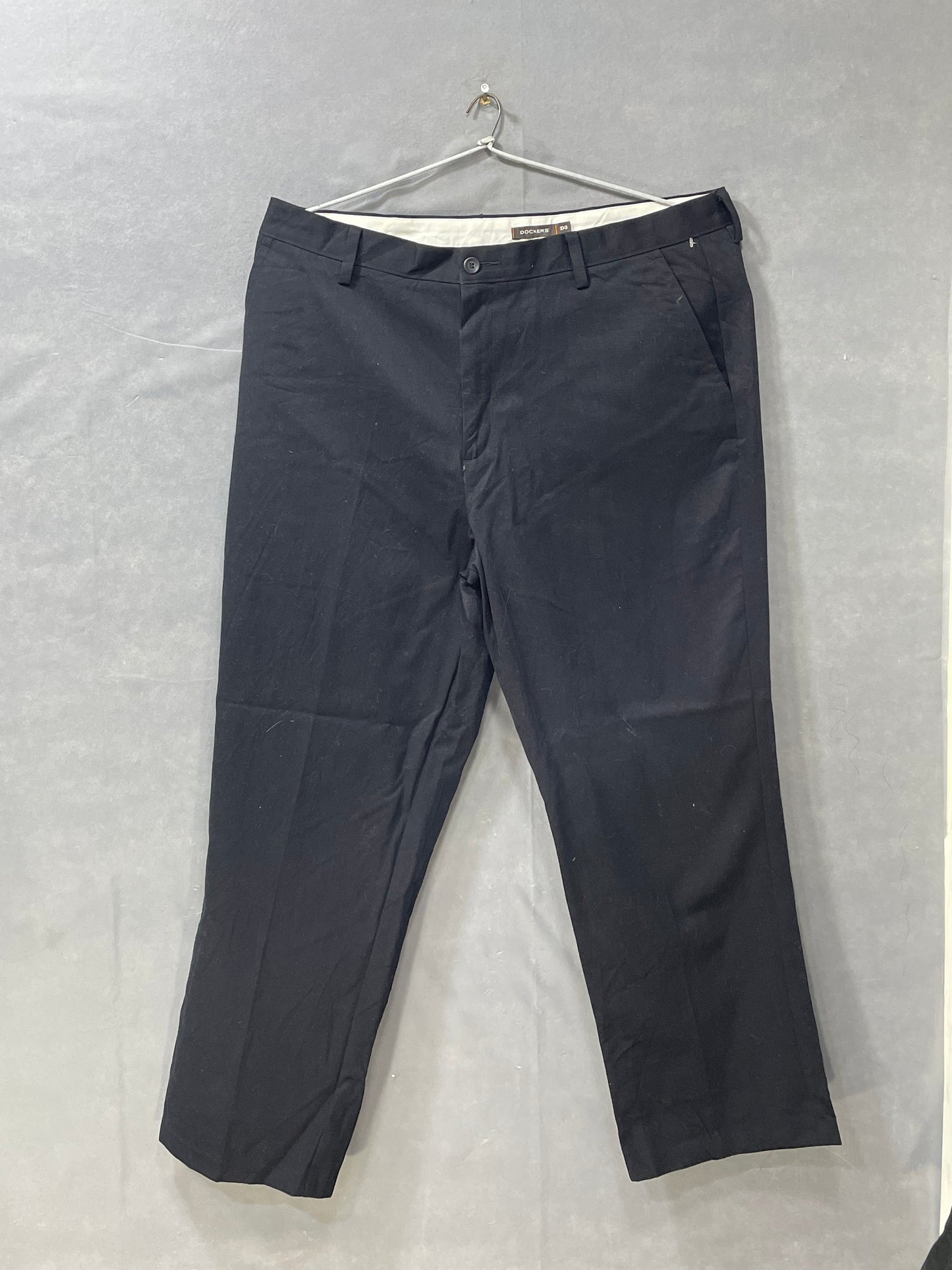 Michael Brandon Black Polyester Dress Pant For Men M