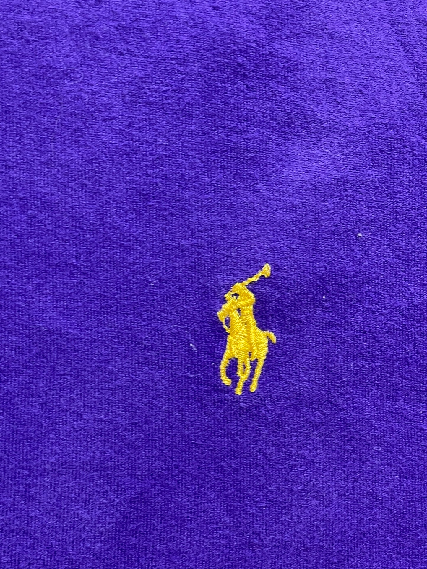 Polo Purple Cotton Polo T Shirt For Men X Large