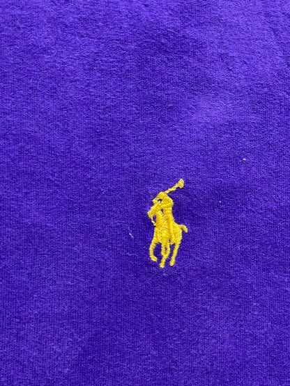 Polo Purple Cotton Polo T Shirt For Men X Large