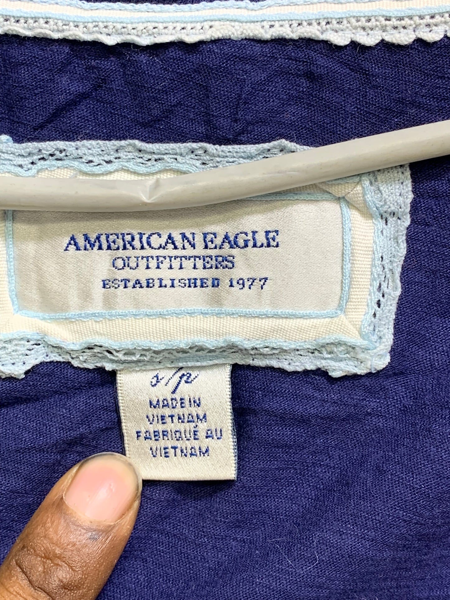 American Eagle Branded Original For Cotton Women T Shirt