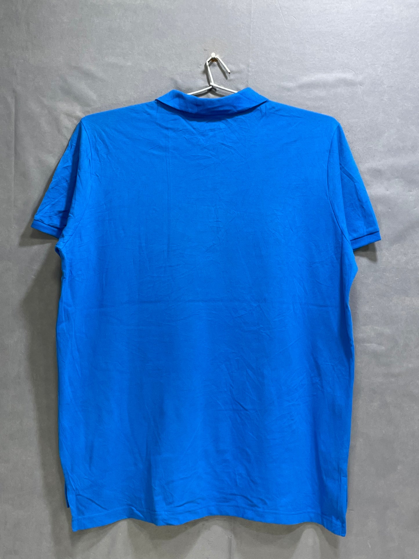 U.S Polo Assn Blue Cotton Polo T Shirt For Men X Large