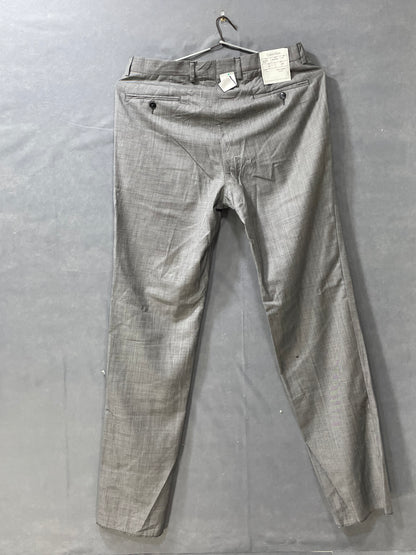 Calvin Klein Gray Polyester Dress Pant For Men M