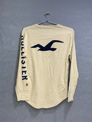 Hollister Branded Original For Cotton Women T Shirt
