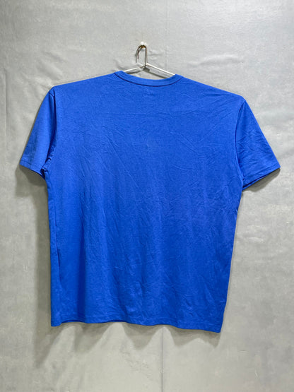 Nike Blue Sports For Men T Shirt Large