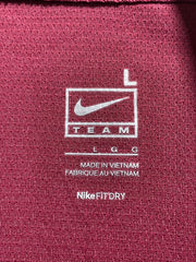 Nike Redish Brown Sport Polo T Shirt For Men Large