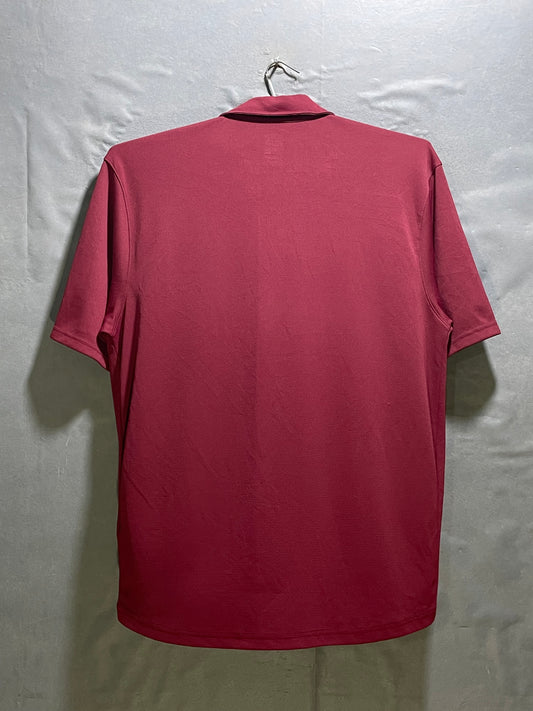 Nike Redish Brown Sport Polo T Shirt For Men Large | Preloved Labels