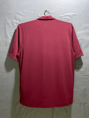 Nike Redish Brown Sport Polo T Shirt For Men Large