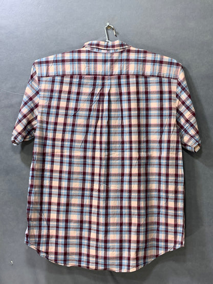 Old Navy Red Cotton Shirt For Men