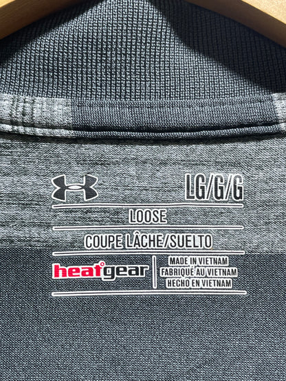 Under Armour Gray Polo T Shirt For Men Large | Preloved Labels