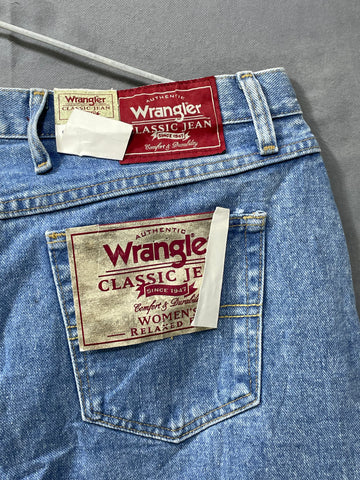 Wrangler Blue Denim Jeans For Men L