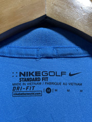 Nike Sky Blue Sport Polo T Shirt For Men Medium | Preloved Labels