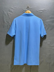 Nike Sky Blue Sport Polo T Shirt For Men Medium | Preloved Labels