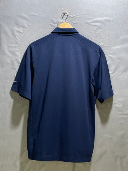 Nike Navy Blue Sport Polo T Shirt For Men Small | Preloved Labels