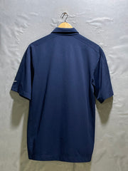 Nike Navy Blue Sport Polo T Shirt For Men Small | Preloved Labels