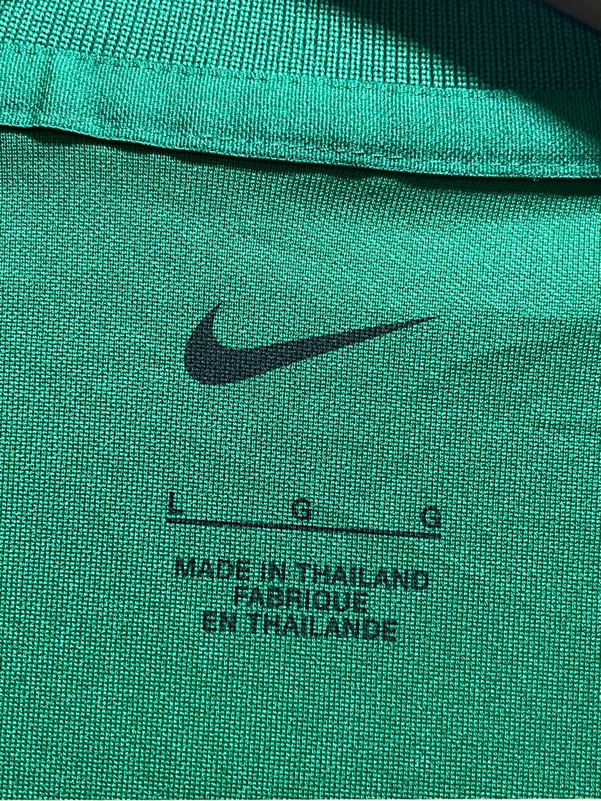 Nike Green Sport Polo T Shirt For Men Large | Preloved Labels