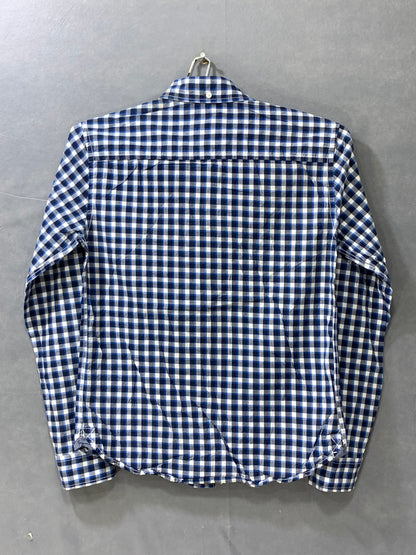 Aeropostale Red Cotton Shirt For Men Small