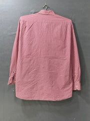 Tommy Hilfiger Red Cotton Shirt For Men XXL