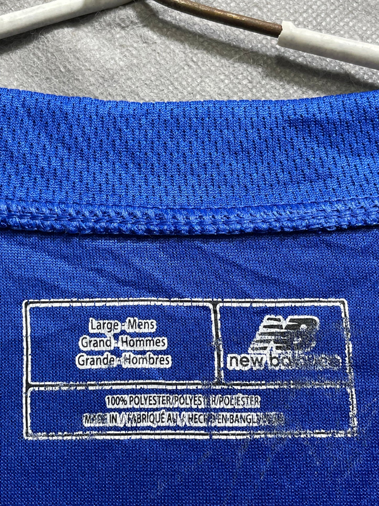 New Balance Blue Sports For Men T Shirt Large