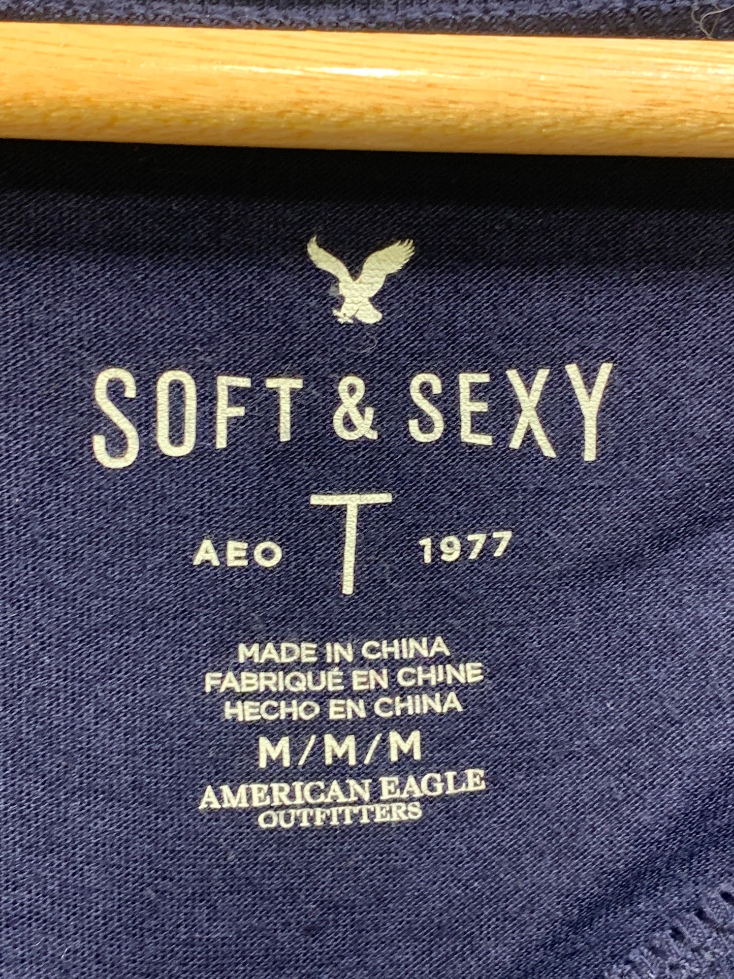 American Eagle Branded Original For Cotton Women T Shirt