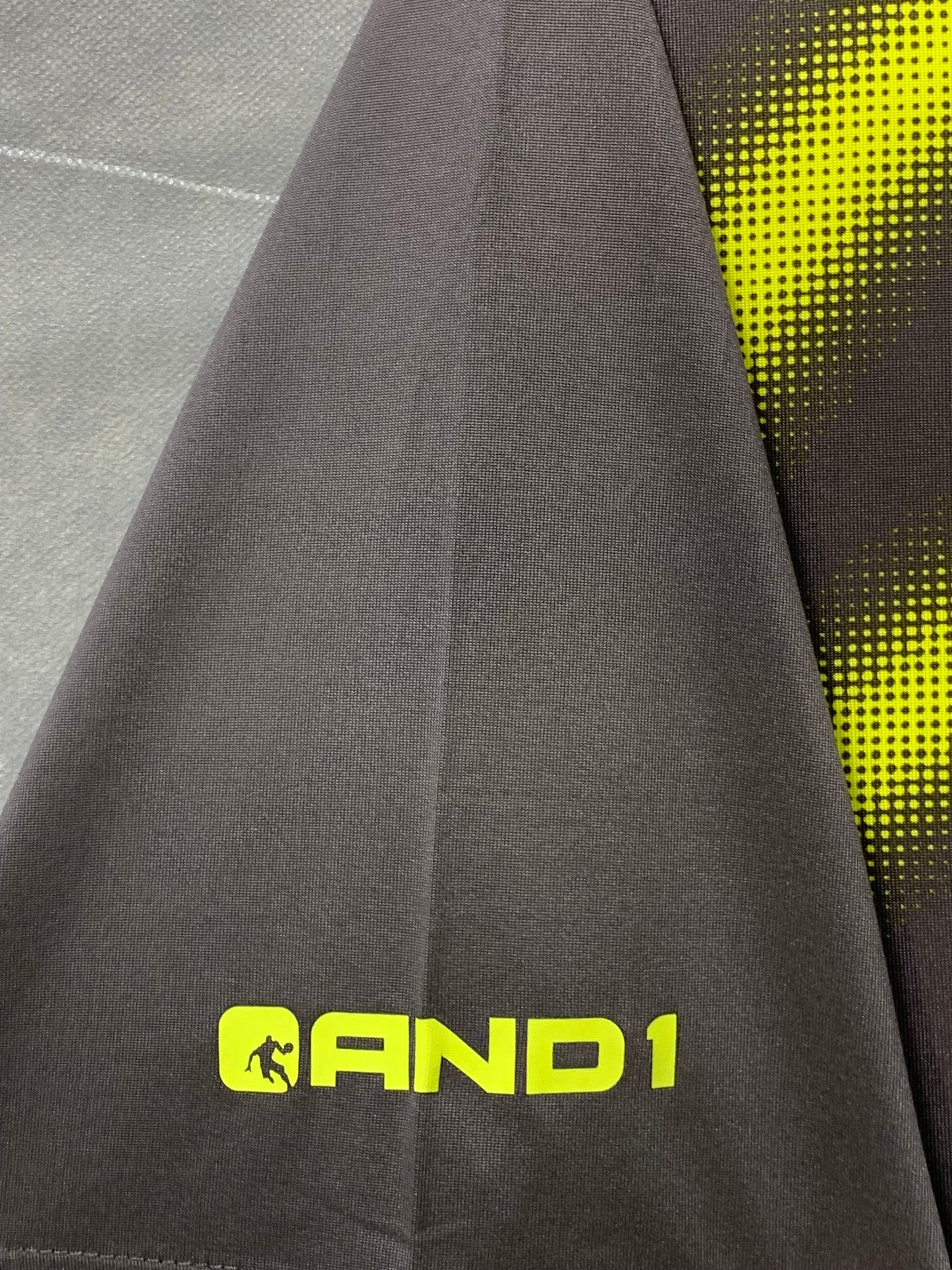 AND1 Sports Gray Polo Men T Shirt