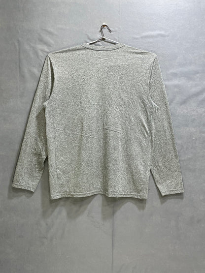Nike The Tee Gray Sports For Men T Shirt Large