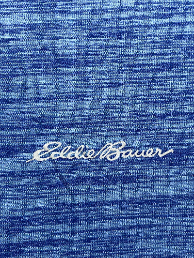 Eddie Bauer Blue Sports For Men T Shirt XX Large