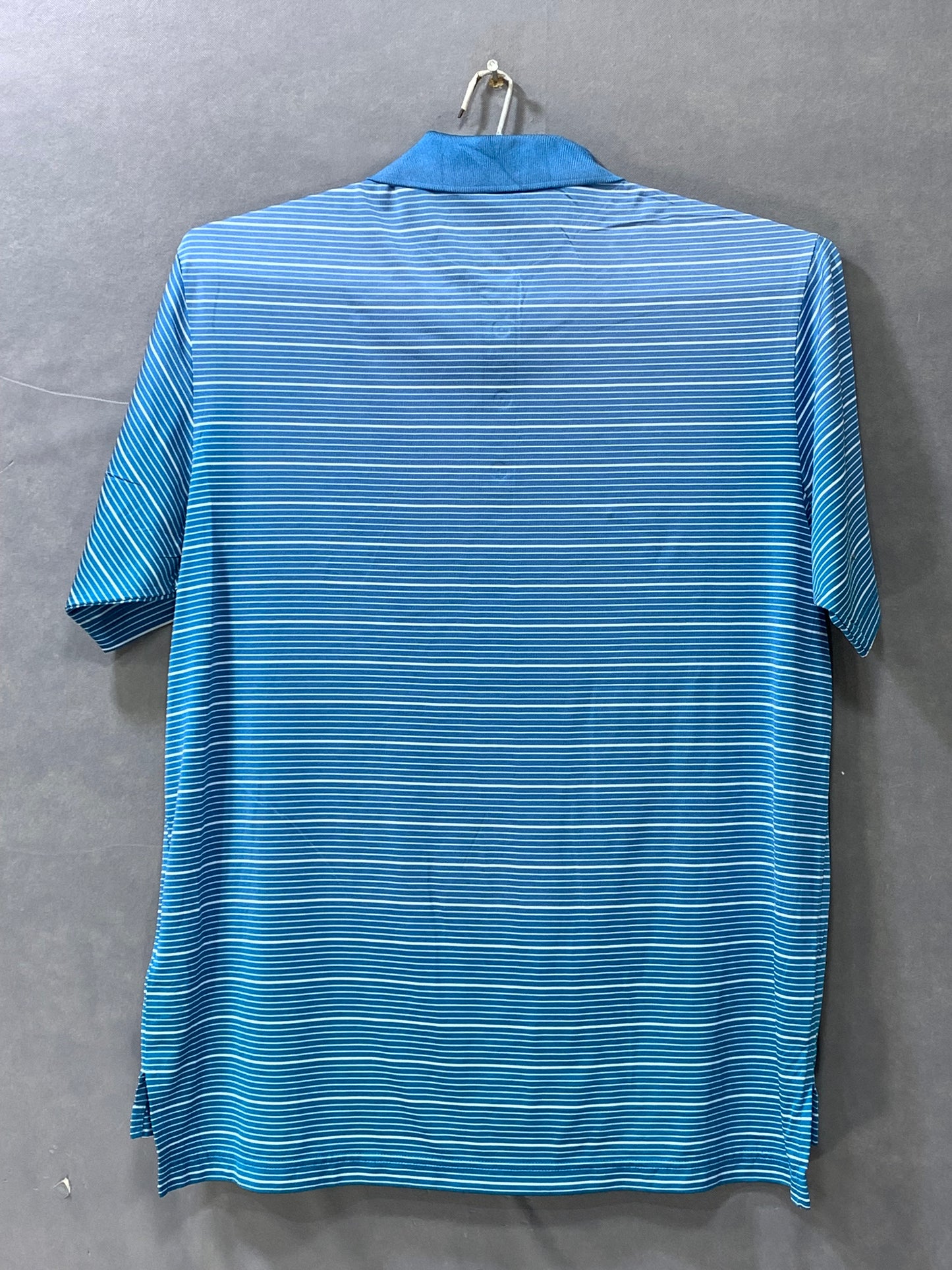 Adidas Sports Blue Polo Men T Shirt