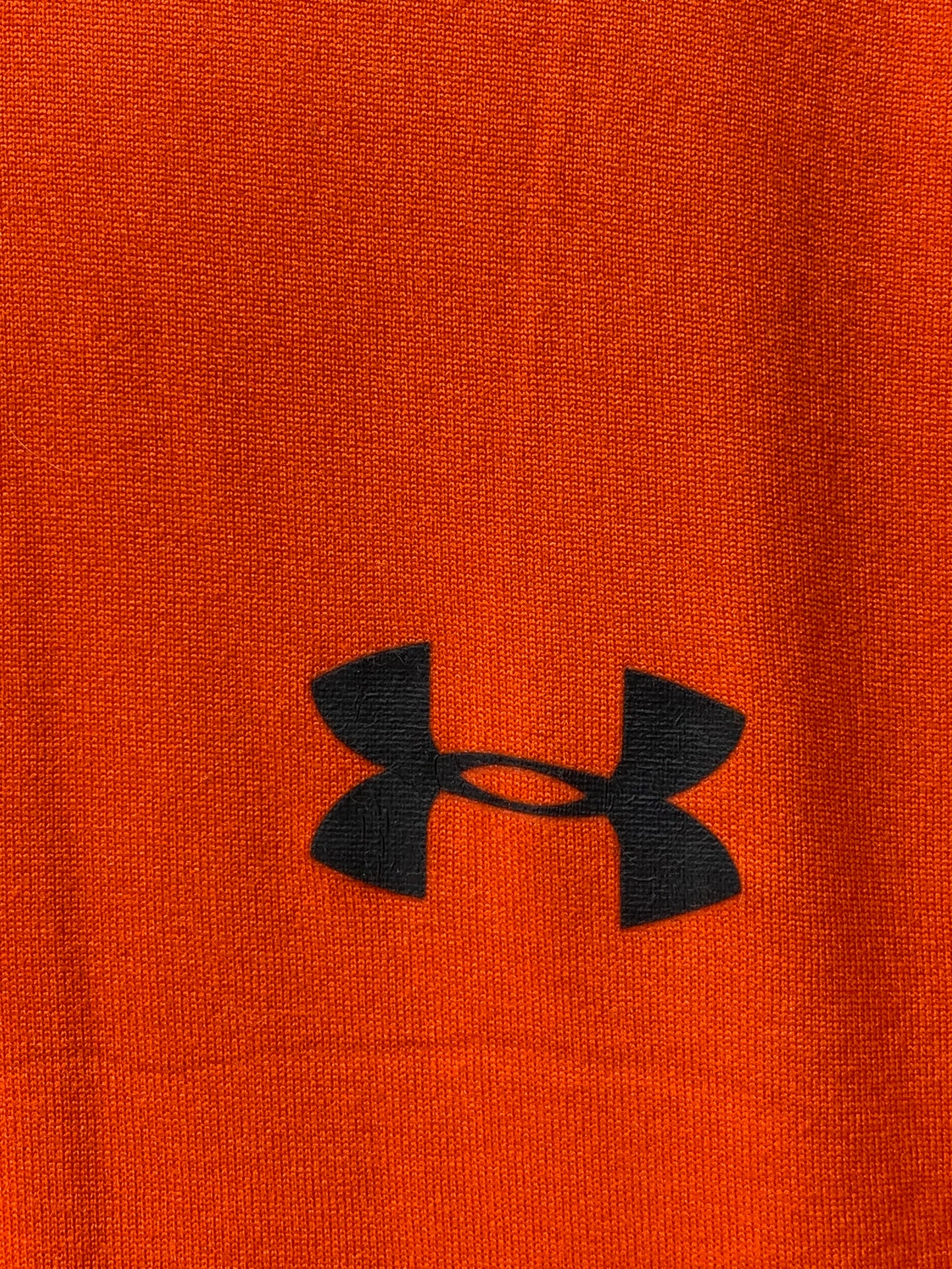 Under Armour Sports Orange Polo Men T Shirt