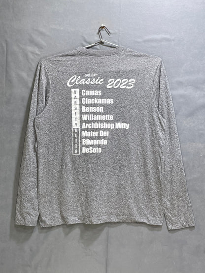 Nike The Tee Gray Sports For Men T Shirt Large